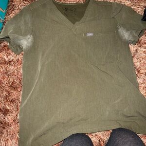 Figs womens Olive green scrubs